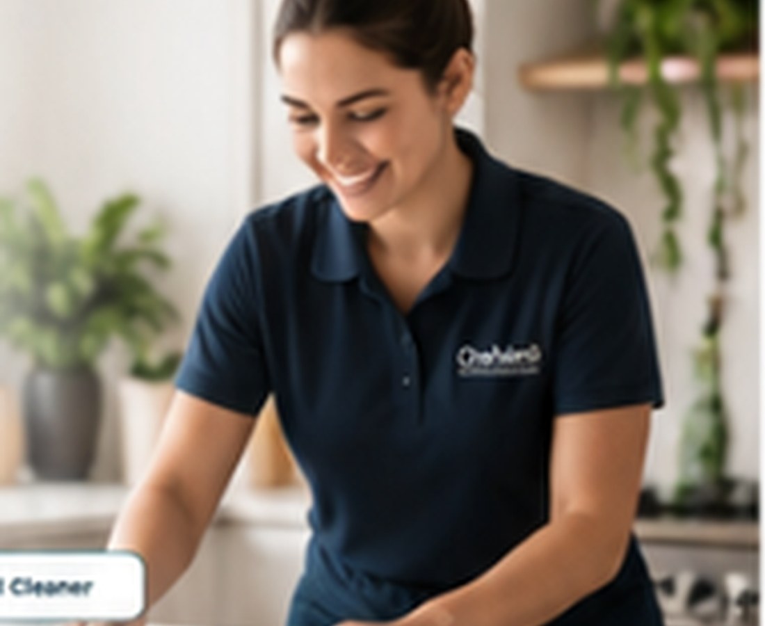 Professional Graham's cleaner in a bright home